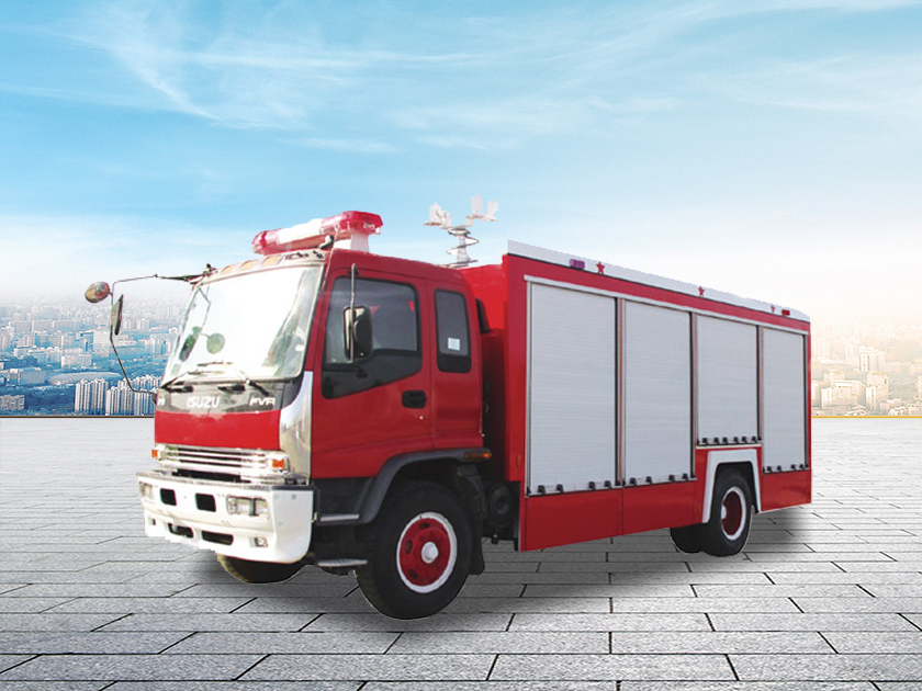 干粉消防車