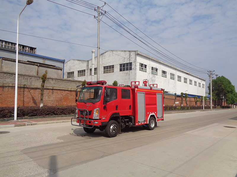 中潔牌XZL5102GXFSG40/E6型水罐消防車