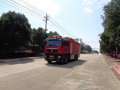 中潔牌XZL5340GXFPM170/Z6型泡沫消防車